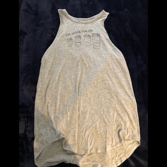 Gray tank top - Picture 1 of 1